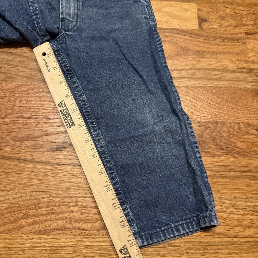 VINTAGE OSHKOSH B'GOSH 80S DENIM VESTBAK OVERALLS MADE IN USA TODDLER 3T - Picture 8 of 9